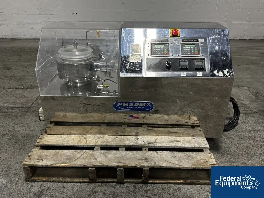 USED Fluid Air Liter Fluid Air High Shear Mixer, Model PX1