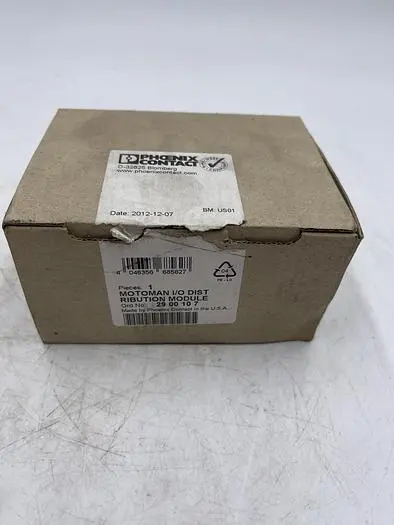 New | in-Stock PHOENIX CONTACT PHOENIX CONTACT MOTOMAN I/O DISTRIBUTION MODULE Misc Electrical & Power Parts | ND Industrial Surplus #1214645
