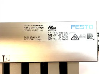 USED FESTO VALVE TERMINAL, MANIFOLD ASSEMBLY