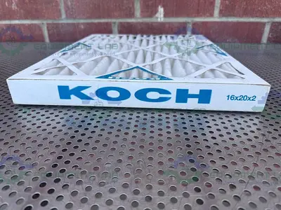 NEW LOT OF 4 - KOCH MULTI-PLEAT 16" X 20" X 2" MERV 13  EXTENDED SURFACE AIR FILTER