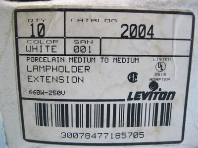 NEW Leviton 2004