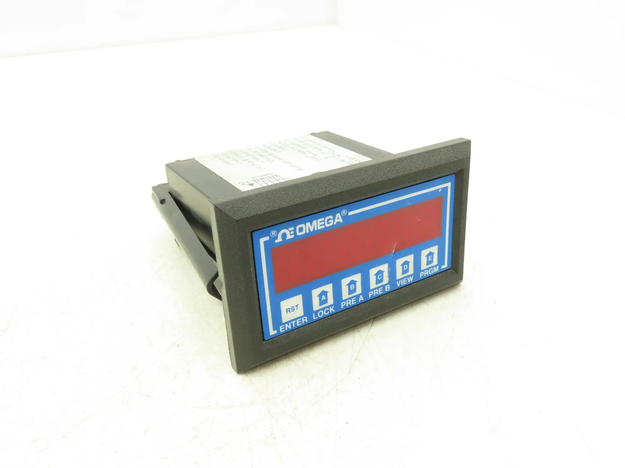 Omega DP-F75 Rate Meter Batch Control Totalizer 6 Digit Panel Meter 110V *READ*