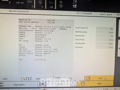 USED 2019 HOLZHER EVOLUTION 7405 - USED CNC, ONLY 193 HOURS.