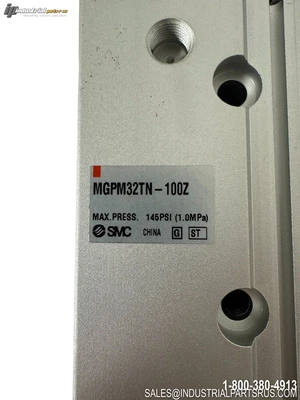 Used SMC MGPM32TN-100Z Parts (Hydraulics and Pneumatics) Kentucky US | Industrial Parts R Us Inc. #1015455