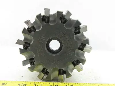 Dijet SMC 5.010-10438L 5" Left Hand  Indexable Face Mill 1-1/2" Arbor 10 Flute