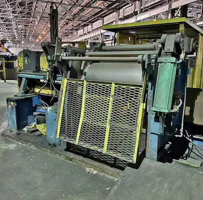 52" x 8.00" x 35,000# Stamco Dbl-Loop Slitting Line
