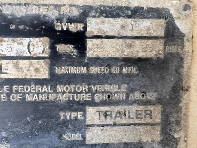 Used 1994 LUFKIN _UNKNOWN_ Flatbed Trailers Tennessee US | Moore Equipment #1517295