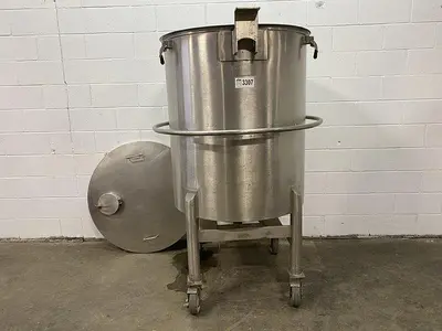 180 Gallon SS Tank with Lid