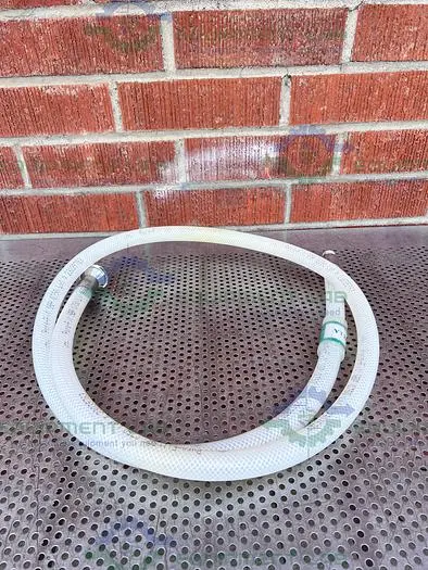 Used SAINT GOBAIN SBP 0750 PURE FIT 96" HOSE W/ 3/4" TO 1 1/2" SANITARY FITTING 90PSI Hoses | Equipment Lab #486875