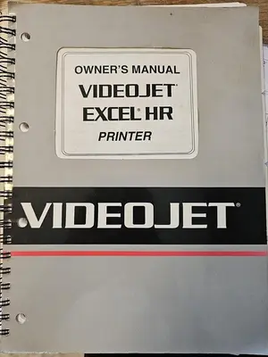Used 1996 VIDEOJET EXCEL HR Ink Jet Printers CZ | Amaron s.r.o. #1056821
