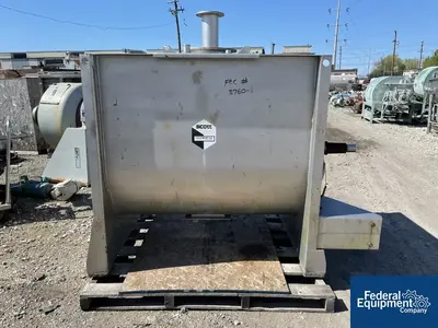 USED Scott Equipment 62 Cu Ft Scott Equipment Ribbon Blender, S/S