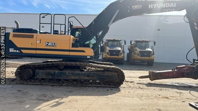 Used 2023 HYUNDAI HX350AL Crawler Excavators North Carolina US | National Equipment Dealers #1422330