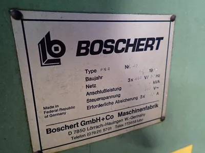 Used 1982 BOSHERT PN4 Notching Machines Ohio US | HGR 24 #728506