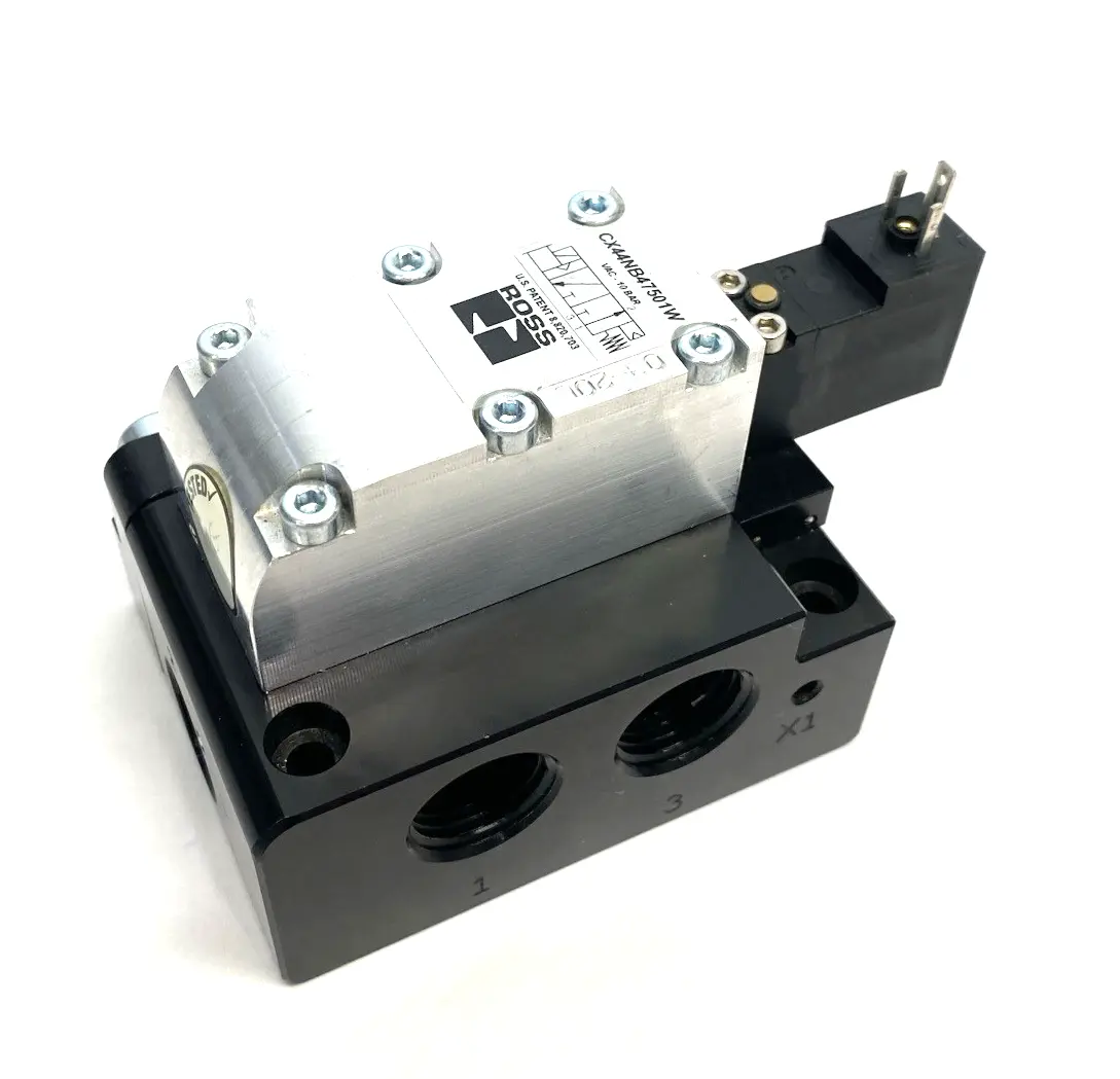 Used Ross Leak-Tight Vacuum Directional Control Valve 3/2 Solenoid Solenoid Valves Michigan US | Maverick Industrial Sales #1419268
