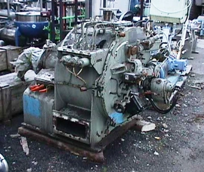 Krauss-Maffei HZ 63 peeler centrifuge, rubber-lined.
