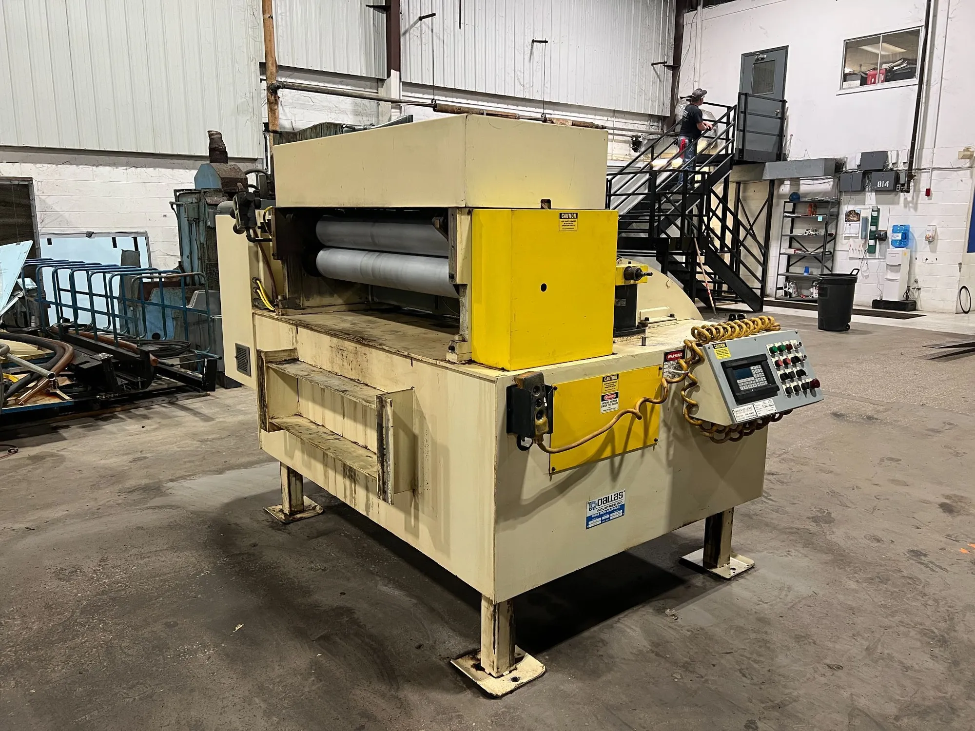 USED DALLAS 42" X .135" SERVO FEED