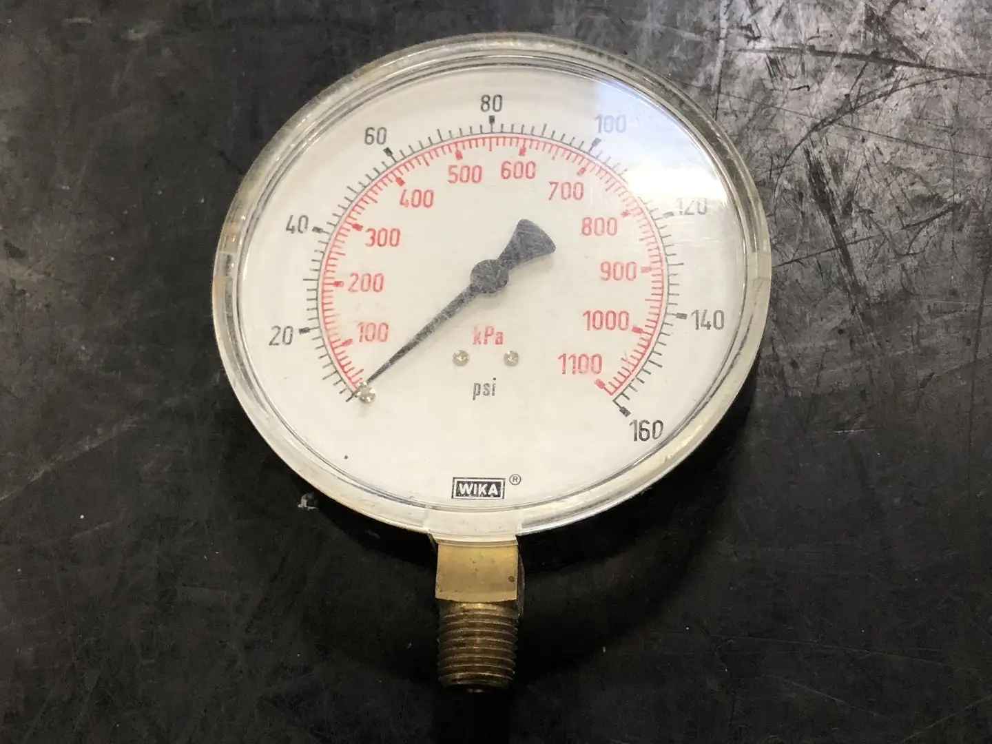 Pressure Gauge 0-160 psi