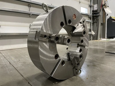 BTC 25″ Three Jaw Manual Chuck, 12.5″ Bore – NEW