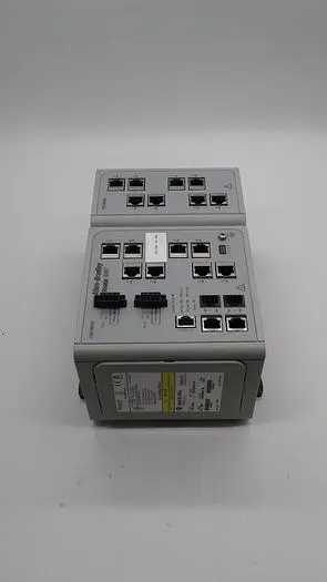 Used ALLEN-BRADLEY ALLEN-BRADLEY STRATIX 8000 1783-MS10T ETHERNET MANAGED SWITCH Switch Parts | ND Industrial Surplus #1211980