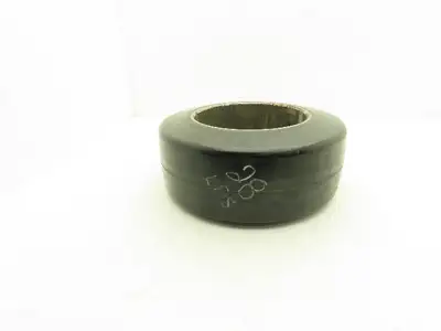 13-1/4"x 5-1/2"x 8" Press-On Forklift Tire Polyurethane Smooth Cushothane Black