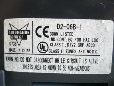 USED Koyo D2-06B-1