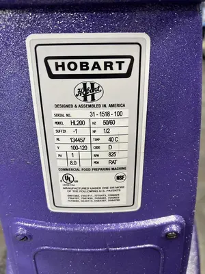 Used HOBART HL200 Planetary Mixers Florida US | BAM Discount Restaurant Equipment #1425517