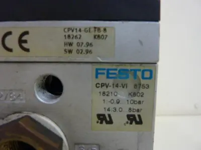 USED FESTO CPV14-GE-FB-8