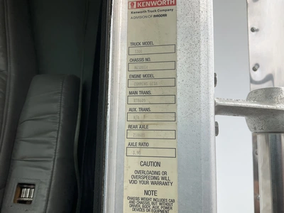 Used 1995 KENWORTH T300 Campers, Caravans, Motorhomes Michigan US | Miedema Asset Management Group #1342328