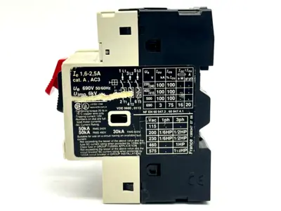 Used Telemecanique GV2-M07 Circuit Breakers Michigan US | Maverick Industrial Sales #1494906