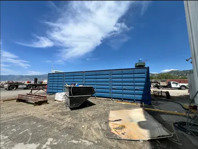 AIRBLAST AFC Blast Booth Blast Cleaning | Used Fab Machines (1)