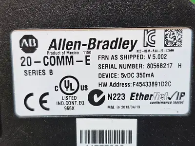 New | in-Stock ALLEN-BRADLEY 20-COMM-E Misc Electrical & Power Parts British Columbia CA | Lenmark #1439793