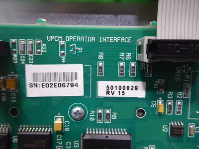 Trane 50100829 UPCM Operator Interface Assembly Rev 15 Used