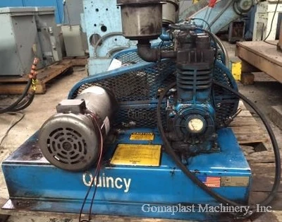 Quincy M-206 Air Compressors (2), Item # 1686