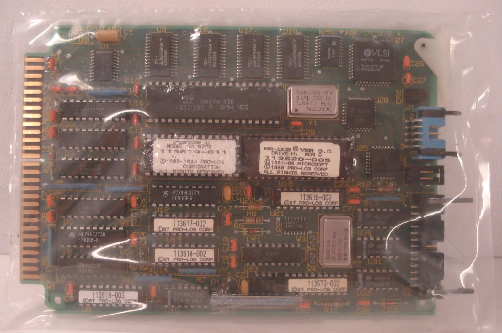 NEW PRO LOGIC V20 CPU CARD 511060