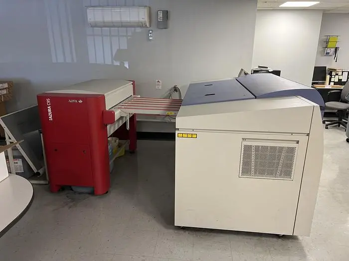 Used 2016 AGFA AZURE C95 Plate makers | J&J Converting Machinery #440473