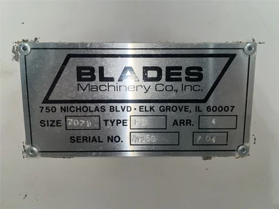 USED CUMBERLAND 2-6 CUT BLOWER