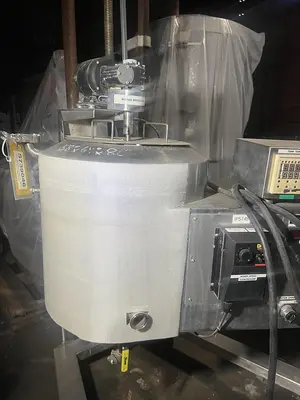 Tank, 10 Gallon, S/st, Jkt, Agit, 14" x 15", Electric Lift, #S739046