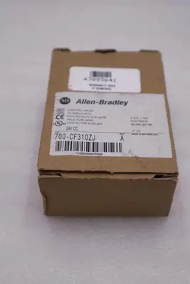 NEW ALLEN BRADLEY 700-CF310ZJ SER. A 24VDC 20A CONTACTOR AUXILIAR STOCK H213A