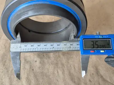 Spherical Plain Bearing 90mm ID x 130mm OD x 60mm W, GE90ES-2RS