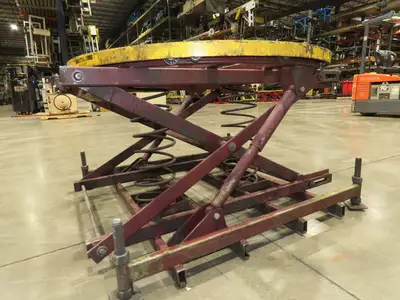Southworth Pallet Pal 360 Positioner Rotator Spring Level Loader Turntable 43"