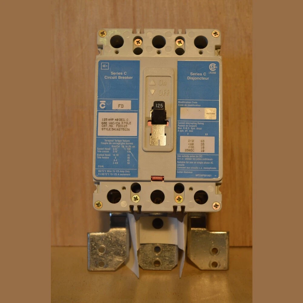 Cutler Hammer 125 Amp Breaker
