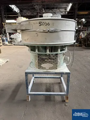 Used Russell 48" Russell Finex Screen, S/S, Single Deck Circular Screeners Ohio US | Federal Equipment Company #1339973