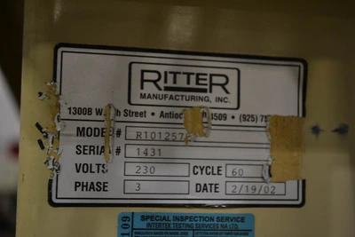 Ritter R101257E 1HP Shaper