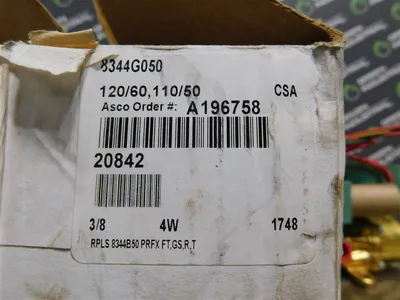 USED ASCO 8344G050