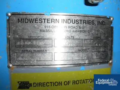 USED Midwestern Industries 60" MIDWESTERN SCREEN, S/S 1 DECK