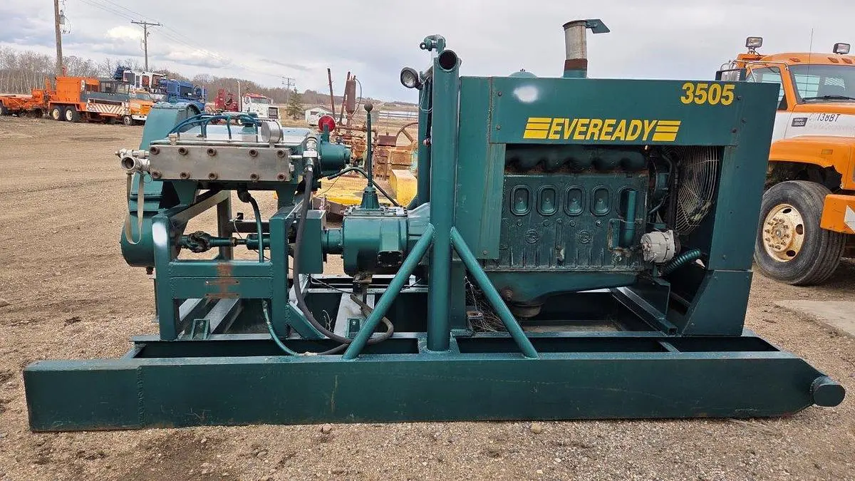 USED WHEATLEY/JETSTREAM HP-125 QUINTUPLEX HIGH PRESSURE WATERBLAST PUMP
