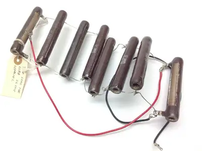 USED OHMITE RESISTOR 25 OHM SET OF 8