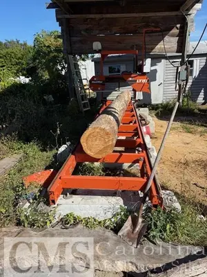 USED WOOD MIZER LT 15 ELECTRIC SAWMILL WITH 38 HOURS
