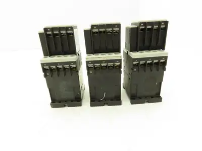 Siemens Contactor Relay 24V Coil 1.5Hp 600V Mixed Lot of 3