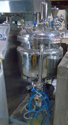 Used Biaoxin BXZRH 100 Litre Vacuum Emulsion Mixer
